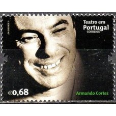 POR3645M-SELO TEATRO EM PORTUGAL 2º GRUPO, 0,68E - PORTUGAL - 2011 - MINT