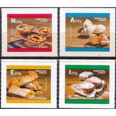 POR4239M-SÉRIE DOCES TRADICIONAIS - AUTOADESIVOS - PORTUGAL - 2017 - MINT