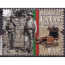 POR4350M-SELO CENTENÁRIO DA BATALHA DE LYS - PORTUGAL - 2018 - MINT