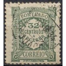 PORX035U-SELO TAXA, 32C - PORTUGAL - 1922/27 - N