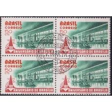 QC0670.04-QUADRA 10º ANIVERSÁRIO DE BRASÍLIA/DF, 50C - 1970 - CPD SÃO PAULO