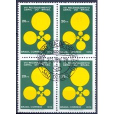 QC0677.02-QUADRA 8º RECENSEAMENTO GERAL DO BRASIL - 1970 - CPD SÃO PAULO