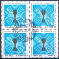 QC0678.02-QUADRA IX CAMPEONATO MUNDIAL DE FUTEBOL MÉXICO - 1970 - CPD SÃO PAULO QC0678.02-QUADRA IX CAMPEONATO MUNDIAL DE FUTEBOL MÉXICO - 1970 - CPD SÃO PAULO