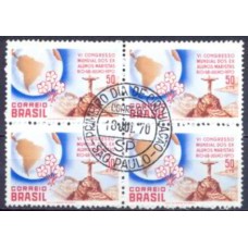 QC0679.03-QUADRA 6º CONGRESSO MUNDIAL DOS EX-ALUNOS MARISTAS - 1970 - CPD SÃO PAULO