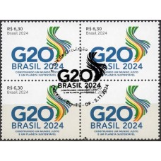 QC4172-QUADRA REUNIÃO DE CÚPULA DOS PAÍSES DO G20 - 2024 - CBC BRASÍLIA
