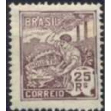 RE0175M-SELO VOVÓ PARTE 1, 25 RÉIS SEM FILIGRANA - 1920 - MINT