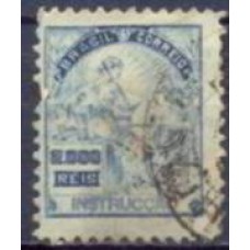 RE0238U-SELO VOVÓ PARTE 1, 2.000 RÉIS FILIGRANA 'F' - 1924/32 - U