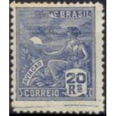 RE0242N-SELO VOVÓ PARTE 2, 20 RÉIS FILIGRANA 'D' - 1928 - N