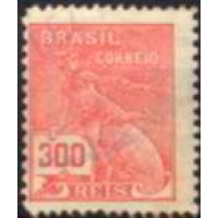 RE0246U-SELO VOVÓ PARTE 2, 300 RÉIS FILIGRANA 'D' - 1928 - U RE0246U-SELO VOVÓ PARTE 2, 300 RÉIS FILIGRANA 'D' - 1928 - U