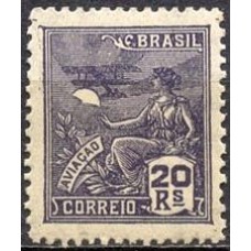 RE0252M-SELO VOVÓ PARTE 2, 20 RÉIS FILIGRANA 'H' - 1929 - MINT