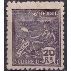 RE0276M-SELO VOVÓ PARTE 2, 20 RÉIS FILIGRANA K - 1931/35 - MINT