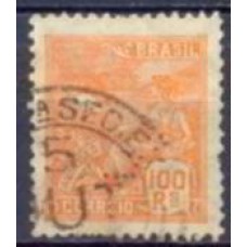 RE0280U-SELO VOVÓ PARTE 2, 100 RÉIS FILIGRANA K - 1931/35 - U