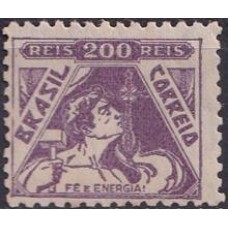 RE0301N-SELO VOVÓ PARTE 2, 200 RÉIS FILIGRANA 'N' - 1936/40 - N