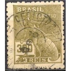 RE0302U-SELO VOVÓ PARTE 2, 300 RÉIS FILIGRANA 'N' - 1936/40 - U