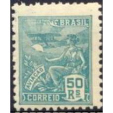 RE0313N-SELO VOVÓ PARTE 2, 50 RÉIS FILIGRANA 'M' - 1937/39 - N