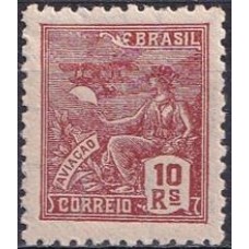RE0318M-SELO VOVÓ PARTE 2, 10 RÉIS FILIGRANA 'O' - 1939/40 - MINT