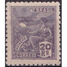 RE0319N-SELO VOVÓ PARTE 2, 20 RÉIS FILIGRANA 'O' - 1939/40 - N
