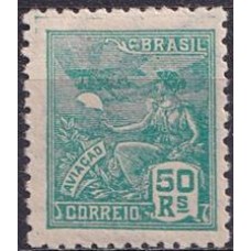 RE0320N-SELO VOVÓ PARTE 2, 50 RÉIS FILIGRANA 'O' - 1939/40 - N