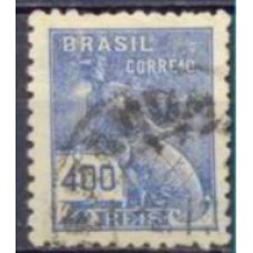 RE0323U-SELO VOVÓ PARTE 2, 400 RÉIS FILIGRANA 'O' - 1939/40 - U