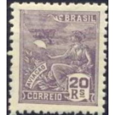 RE0327N-SELO VOVÓ PARTE 2, 20 RÉIS FILIGRANA 'P' - 1940/41 - N