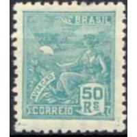 RE0328N-SELO VOVÓ PARTE 2, 50 RÉIS FILIGRANA 'P' - 1941 - N