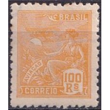 RE0329N-SELO VOVÓ PARTE 2, 100 RÉIS FILIGRANA 'P' - 1940/41 - N