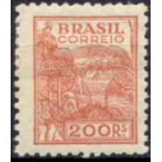 RE0357M-SELO NETINHA, 200 RÉIS FILIGRANA 'P' - 1941/46 - MINT