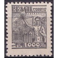 RE0379N-SELO NETINHA, 1.000 RÉIS FILIGRANA 'Q' - 1943/44 - N