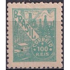 RE0388M-SELO NETINHA, 100 RÉIS FILIGRANA 'O' - 1942/46 - MINT
