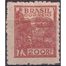 RE0389N-SELO NETINHA, 200 RÉIS FILIGRANA 'O' - 1942/46 - N