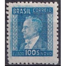 RE0399MC-SELO NETINHA, 100.000 RÉIS FILIGRANA 'O' HORIZONTAL PAPEL MÉDIO LISO - 1942/46 - MINT