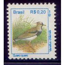 RE0714M-SELO PÁSSAROS URBANOS - PADRÃO REAL, QUERO-QUERO - 1994 - MINT