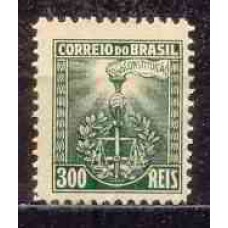 SB0048N-SELO CAMPANHA CONSTITUCIONALISTA DE SÃO PAULO E MATO GROSSO, 300 RÉIS - 1932 - N