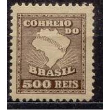 SB0050N-SELO CAMPANHA CONSTITUCIONALISTA DE SÃO PAULO E MATO GROSSO, 500 RÉIS - 1932 - N