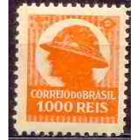 SB0053N-SELO CAMPANHA CONSTITUCIONALISTA DE SÃO PAULO E MATO GROSSO, 1.000 RÉIS - 1932 - N