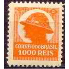 SB0053N-SELO CAMPANHA CONSTITUCIONALISTA DE SÃO PAULO E MATO GROSSO, 1.000 RÉIS - 1932 - N