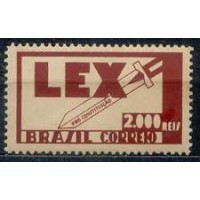 SB0054N-SELO CAMPANHA CONSTITUCIONALISTA DE SÃO PAULO E MATO GROSSO, 2.000 RÉIS - 1932 - N