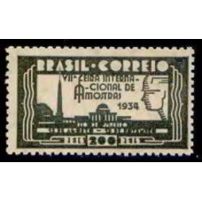 SB0066N-SELO 7ª FEIRA INTERNACIONAL DE AMOSTRAS, 200 RÉIS - 1934 - N