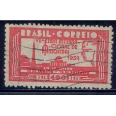 SB0067U-SELO 7ª FEIRA INTERNACIONAL DE AMOSTRAS, 400 RÉIS - 1934 - U