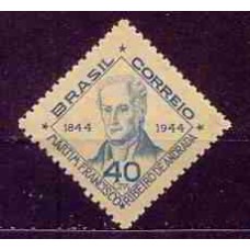 SB0194N-SELO CENTENÁRIO DA MORTE DE MARTIM FRANCISCO RIBEIRO DE ANDRADA - 1945 - N