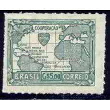 SB0202M-SELO VITÓRIA DOS ALIADOS, CR$ 5,00 - 1945 - MINT