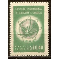 SB0237M-SELO EXPOSIÇÃO INTERNACIONAL DE INDÚSTRIA E COMÉRCIO - 1948 - MINT