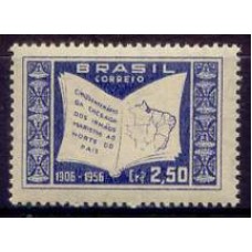 SB0380M-SELO 50 ANOS DA CHEGADA DOS IRMÃOS MARISTAS AO NORTE DO PAÍS, 2,50 - 1956 - MINT