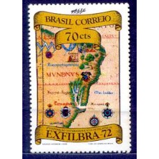SB0749N-SELO 4ª EXPOSIÇÃO INTERAMERICANA DE FILATELIA, 70C - 1972 - N