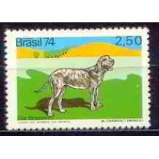 SB0866N-SELO ANIMAIS BRASILEIROS, FILA BRASILEIRO - 1974 - N