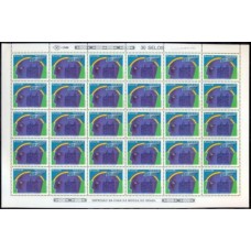 SB1642NF-FOLHA 30 SELOS 150 ANOS DA ASSOCIAÇÃO COMERCIAL DE PERNAMBUCO - 1989 - N