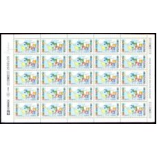 SB1842NF-FOLHA 25 SELOS III CONFERÊNCIA IBERO-AMERICANA DE CHEFES DE ESTADO E DE GOVERNO - 1993 - N
