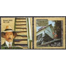 SB2472M-SÉRIE CASA DE SANTOS DUMONT - A ENCANTADA (DO BLOCO) - 2002 - MINT
