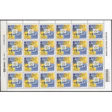 SB2604MF-FOLHA 24 SELOS 100 ANOS DO ROTARY INTERNATIONAL - 2005 - MINT