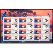 SB3156MF.01-FOLHA PERSONALIZADO AMANHECER PARANAENSE, FILATELIA77 - 2011 - MINT